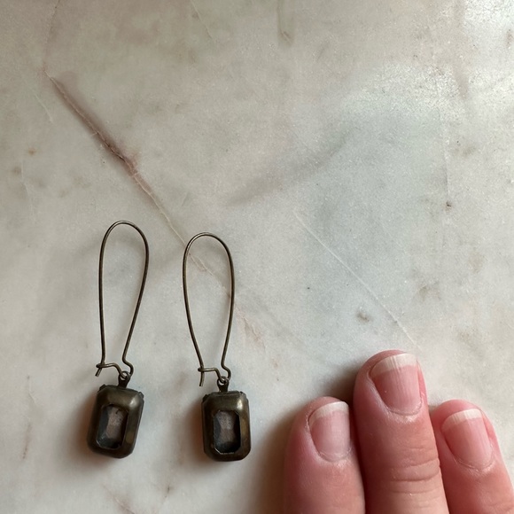 Red Ruby dangles- handmade from Etsy! Faux gem! Must sell! - Picture 7 of 7